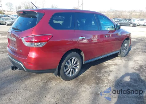 2014 Nissan Pathfinder S from USA, damaged, VIN 5N1AR2MM0EC731662